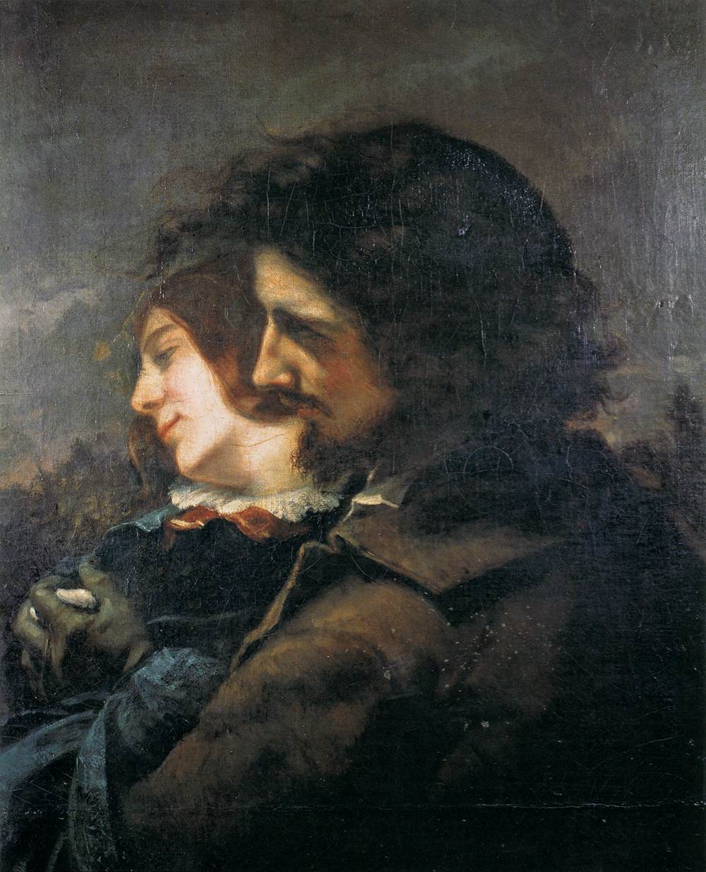 Lovers In The Country by Gustave Courbet, 1844